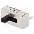 OS203011MS1QP1; Switch: slide; Pos: 3; DP3T; 0.1A/12VDC; ON-ON-ON; Mounting: THT; C&K