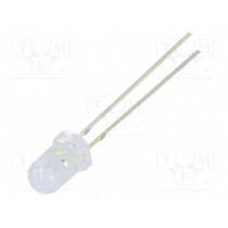 OS5REA51A5A; LED; 5mm; clear body with diffused lens finish; red; 100°; 20mA; OPTOSUPPLY