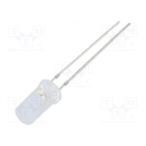OS5REA5TC5A; LED; 5mm; red; 750÷1120mcd; 120°; 20mA; 1.8÷2.6V; Front: flat; OPTOSUPPLY