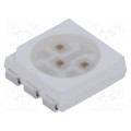 OS5RKTS4C1A; LED; SMD; 5060,PLCC6; red; 4200÷5800mcd; 5x5x1.5mm; 120°; 1.8÷2.6V; OPTOSUPPLY
