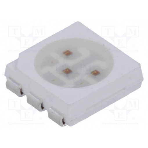 OS5RKTS4C1A; LED; SMD; 5060,PLCC6; red; 4200÷5800mcd; 5x5x1.5mm; 120°; 1.8÷2.6V; OPTOSUPPLY