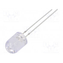 OSG5DA8B31B; LED; 8mm; green; 18000÷20000mcd; 30°; Front: convex; Pitch: 2.54mm; OPTOSUPPLY