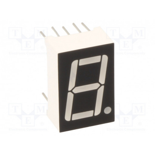 OSL10561-LG; Display: LED; 7-segment; 14.2mm; 0.56