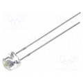 OSM54K5PE1A; LED; 4.8mm; white warm; 2180÷3000mcd; 140°; Front: convex; 2.8÷3.6V; OPTOSUPPLY
