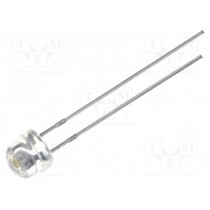 OSM54K5PE1A; LED; 4.8mm; white warm; 2180÷3000mcd; 140°; Front: convex; 2.8÷3.6V; OPTOSUPPLY