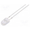 OSO5PA5HA1B; LED; oval; 5.1x4.3mm; orange; 13000mcd; 100/40°; Front: convex; 50mA; OPTOSUPPLY