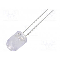 OSO5PA8B31B; LED; 8mm; orange; 10000÷12000mcd; 30°; Front: convex; Pitch: 2.54mm; OPTOSUPPLY