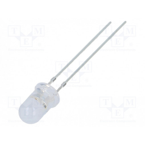 OSR5MS51A5A; LED; 5mm; red; 2180÷3000mcd; 100°; 3÷5V; 20mA; Lens: diffused; 1.8Hz; OPTOSUPPLY