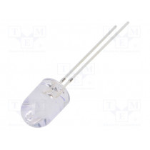OSR5PA8B31B; LED; 8mm; red; 8400÷10000mcd; 30°; Front: convex; Pitch: 2.54mm; OPTOSUPPLY