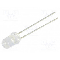 OSR7CA5111A; LED; 5mm; red; 12000÷14400mcd; 15°; convex; OPTOSUPPLY