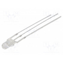 OSRICA3131A; IR transmitter; 3mm; 830-870nm; transparent; 30mW; 30°; THT; OPTOSUPPLY
