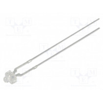 OSV5YL7331A; LED; 1.8mm; violet; 90÷120mcd; 30°; 2.9÷3.6V; Front: convex; 3.3x3mm; OPTOSUPPLY