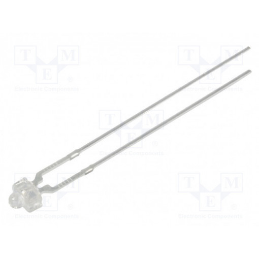 OSV5YL7331A; LED; 1.8mm; violet; 90÷120mcd; 30°; 2.9÷3.6V; Front: convex; 3.3x3mm; OPTOSUPPLY