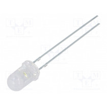 OSW5DK51A5A; LED; 5mm; white cold; 4200÷5800mcd; 100°; 20mA; 2.7÷3.4V; OPTOSUPPLY
