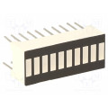OSX10201-RGB1; Display: LED; bargraph; red (4x) / green (3x) / blue (3x); 50mcd; OPTOSUPPLY