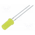 OSY5JA5TK4A; LED; 5mm; yellow; 68÷100mcd; 180°; 20mA; 1.8÷2.6V; Front: flat; OPTOSUPPLY