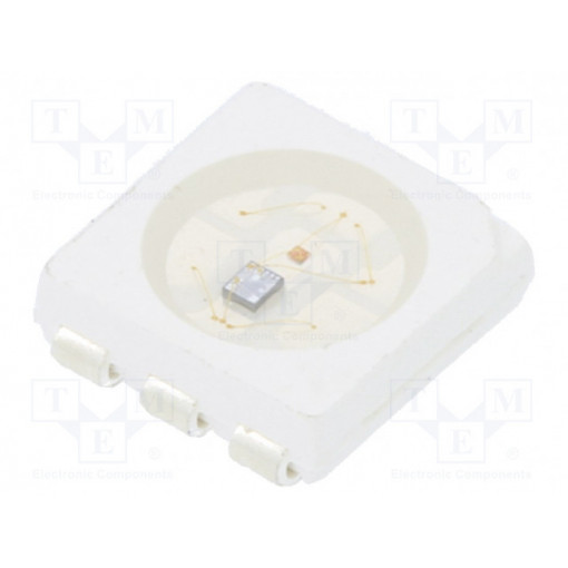 OSY5MKS4C1A; LED; yellow; 750÷1120mcd; 120°; 2.5÷5V; 20mA; Variant: blinking; OPTOSUPPLY
