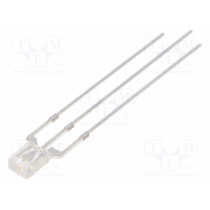 OSYBMC7BA1B; LED; rectangular; 2x3.2x4.15mm; bicolour; yellow/blue; 100°; 30mA; OPTOSUPPLY