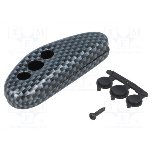 P-24T2; Enclosure: for remote controller; X: 26mm; Y: 68mm; Z: 16mm; ABS; MASZCZYK