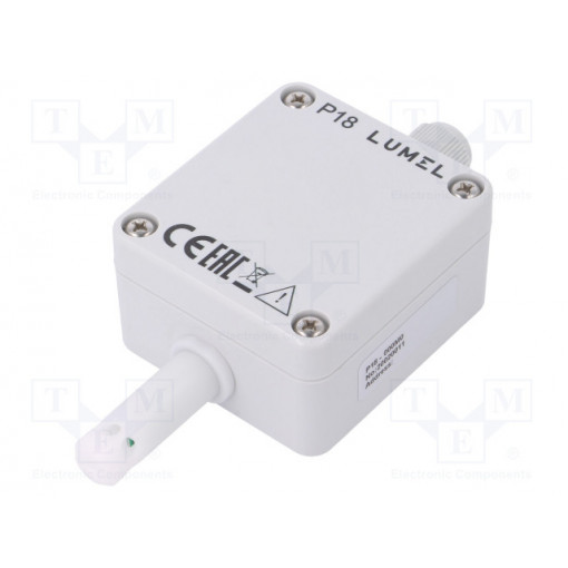 P18-000M0; Converter: temperature and humidity; 9÷24VDC; 9÷24VAC; -20÷60°C; LUMEL