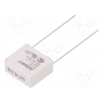 P295BQ472M500A; Capacitor: paper; Y1; 4.7nF; 500VAC; 15mm; ±20%; THT; Series: P295; KEMET