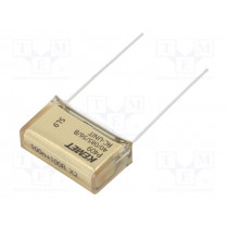 P409CE104M275AH101; Capacitor: paper; X2; 100nF; 275VAC; 20.3mm; ±20%; THT; Series: P409; KEMET