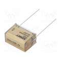 P409CP224M275AH101; Capacitor: paper; X2; 220nF; 275VAC; 20.3mm; ±20%; THT; Series: P409; KEMET P409CP224M275AH101; Capacitor: paper; X2; 220nF; 275VAC; 20.3mm; ±20%; THT; Series: P409; KEMET
