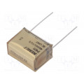 P409EL474M275AH330; Capacitor: paper; X2; 470nF; 275VAC; 25.4mm; ±20%; THT; Series: P409; KEMET P409EL474M275AH330; Capacitor: paper; X2; 470nF; 275VAC; 25.4mm; ±20%; THT; Series: P409; KEMET