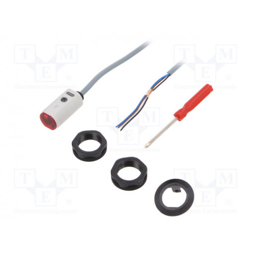 PA18CAB20PASA; Sensor: photoelectric; Range: 0÷0.2m; PNP; DARK-ON,LIGHT-ON; 100mA; CARLO GAVAZZI