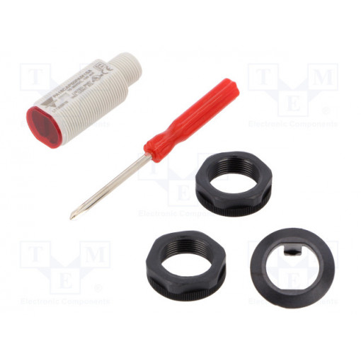 PA18CAP50PAM1SA; Sensor: photoelectric; Range: 0÷5m; PNP; DARK-ON,LIGHT-ON; 100mA; CARLO GAVAZZI