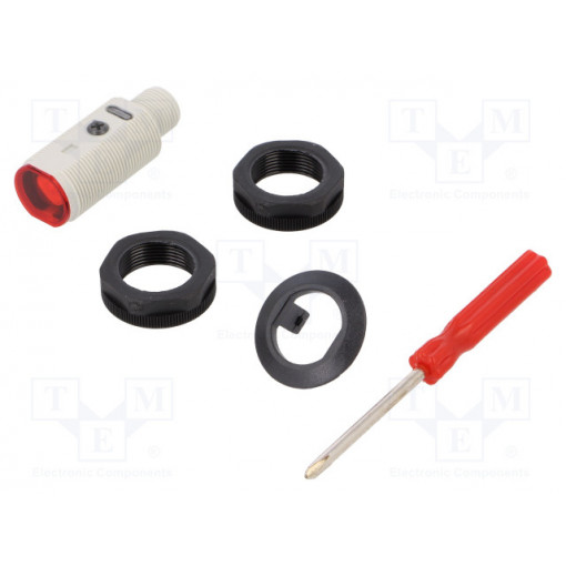 PA18CAT20PAM1SA; Sensor: photoelectric; receiver; Range: 0÷20m; PNP; Usup: 10÷30VDC; CARLO GAVAZZI