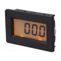 ; Meter: mounting; on panel; digital; 68x44x15mm; VDC: 0÷200mV; 1mA; 