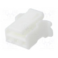 PAP-03V-S; Plug; wire-board; female; PA; 2mm; PIN: 3; w/o contacts; for cable; JST PAP-03V-S; Plug; wire-board; female; PA; 2mm; PIN: 3; w/o contacts; for cable; JST