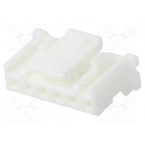 PAP-06V-S; Plug; wire-board; female; PA; 2mm; PIN: 6; w/o contacts; for cable; JST