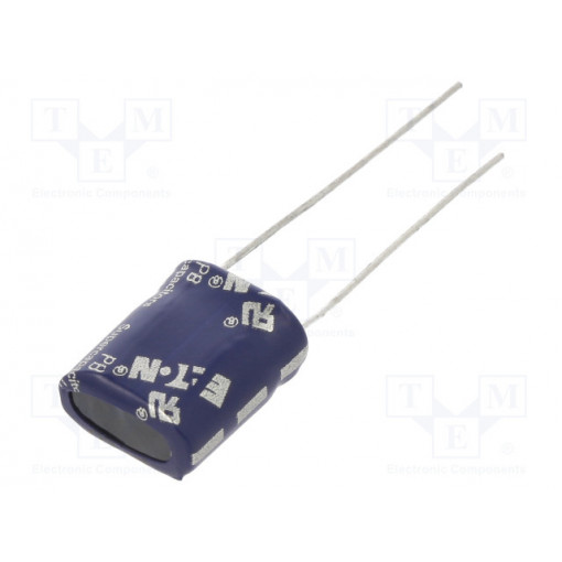 PB-5R0H104-R; Capacitor: electrolytic; supercapacitor; 100mF; 5VDC; ESR: 4Ω; THT; EATON ELECTRIC