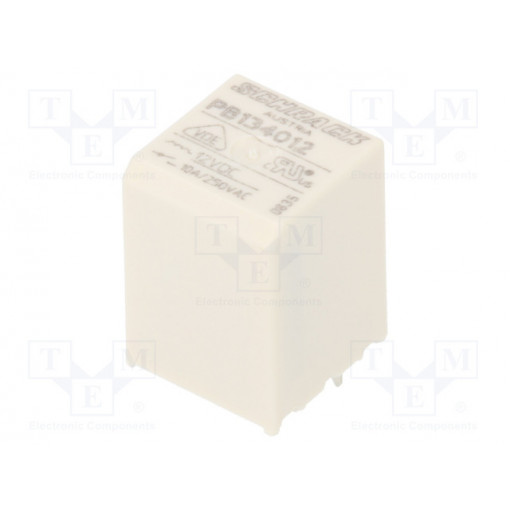 2-1415030-1; Relay: electromagnetic; SPST-NO; Ucoil: 12VDC; 10A/250VAC; 10A; TE Connectivity