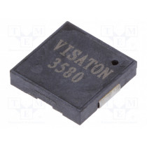 3580; Sound transducer: piezo; without built-in generator; 4kHz; 3V; VISATON