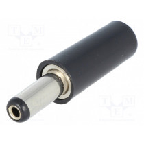 ; Plug; DC supply; female; 5,5/2,1mm; 5.5mm; 2.1mm; for cable; 14mm; 