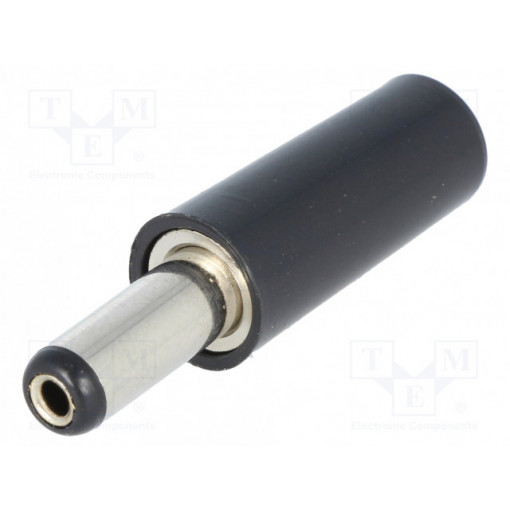 ; Plug; DC supply; female; 5,5/2,1mm; 5.5mm; 2.1mm; for cable; 14mm; 