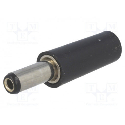 ; Plug; DC supply; female; 5,5/2,5mm; 5.5mm; 2.5mm; for cable; 14mm; 