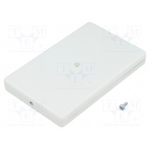 PC-XIR.7; Enclosure: multipurpose; X: 54mm; Y: 85mm; Z: 10mm; ABS; light grey; TEKO