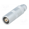 PCA.1S.250.CTLC52; Connector: coaxial; Series: 1S; plug; female; soldering; for cable; LEMO