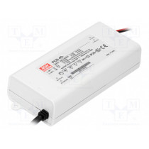 PCD-40-1050B; Power supply: switched-mode; LED; 39.9W; 22÷38VDC; 1050mA; IP42; MEAN WELL
