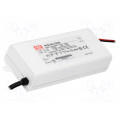 PCD-40-700B; Power supply: switched-mode; LED; 39.9W; 34÷57VDC; 700mA; IP42; MEAN WELL