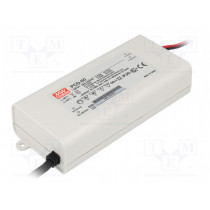 PCD-60-700B; Power supply: switched-mode; LED; 60.2W; 50÷86VDC; 700mA; IP42; MEAN WELL