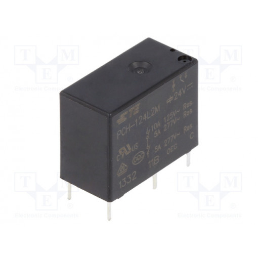 1461352-6; Relay: electromagnetic; SPST-NO; Ucoil: 24VDC; 5A/277VAC; 5A/30VDC; TE Connectivity