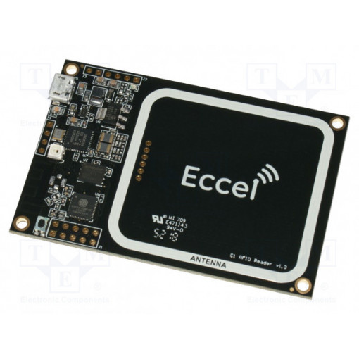 PEPPER WIRELESS C1 USB; RFID reader; antenna; GPIO,UART,USB,WiFi; 3÷5.5V; f: 13,56MHz; ECCEL PEPPER WIRELESS C1 USB; RFID reader; antenna; GPIO,UART,USB,WiFi; 3÷5.5V; f: 13,56MHz; ECCEL