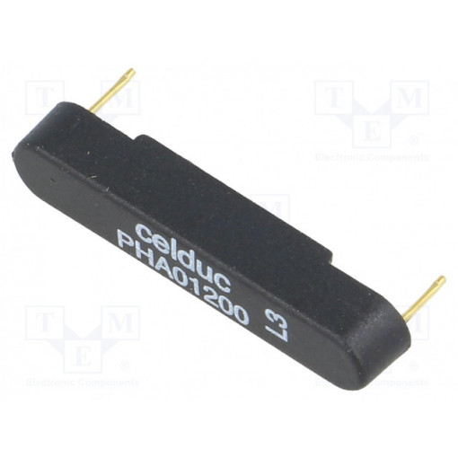 PHA01200; Reed switch; Range: 7÷14AT; Pswitch: 10W; 23.12x4.2x4.2mm; CELDUC PHA01200; Reed switch; Range: 7÷14AT; Pswitch: 10W; 23.12x4.2x4.2mm; CELDUC