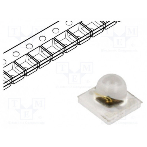 PK2N-2JJE-RB; IR transmitter; 840-870nm; 300mW; 45°; Dim: 3.45x3.46x3mm; 350mA; ProLight Opto