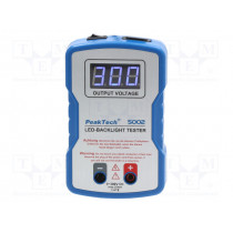 P5002; Diode tester; LED; 25mA; 0÷300VDC; PEAKTECH